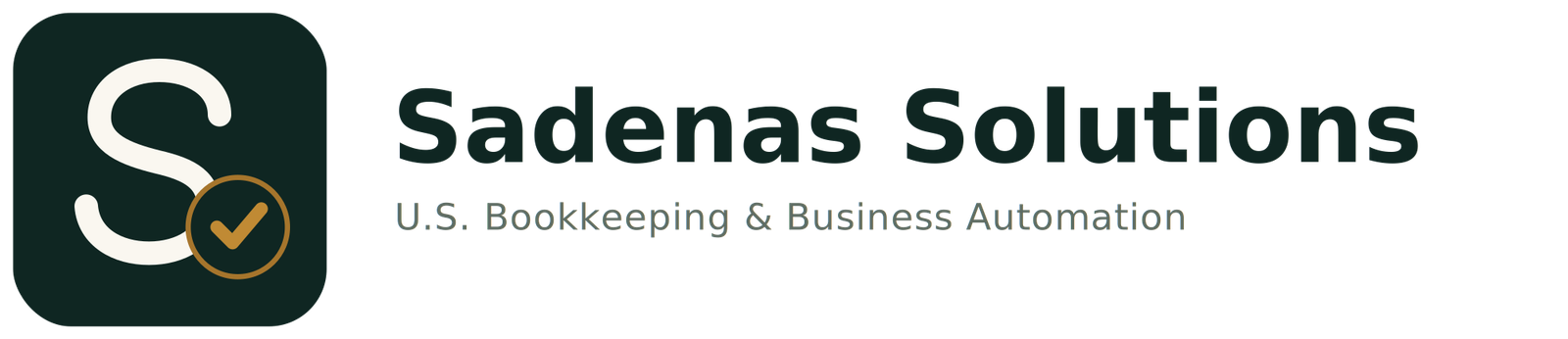 Sadenas Solutions — U.S. Bookkeeping & Business Automation